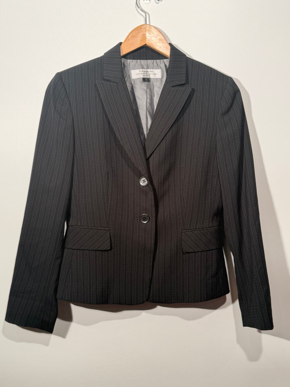 Tahari Arthur S Levine Blazer Womens 4P Petite Jacket
